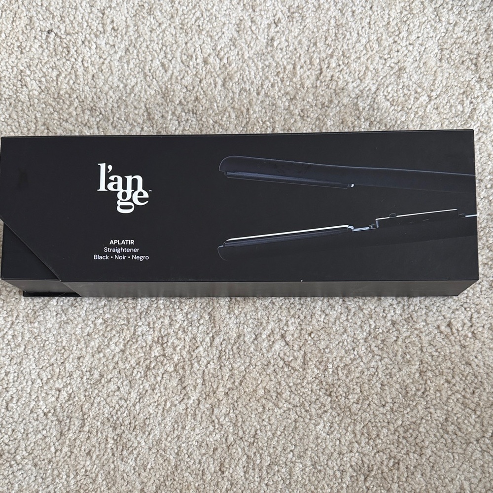 L'ange APLATIR 1 inch Hair Straightener-Black